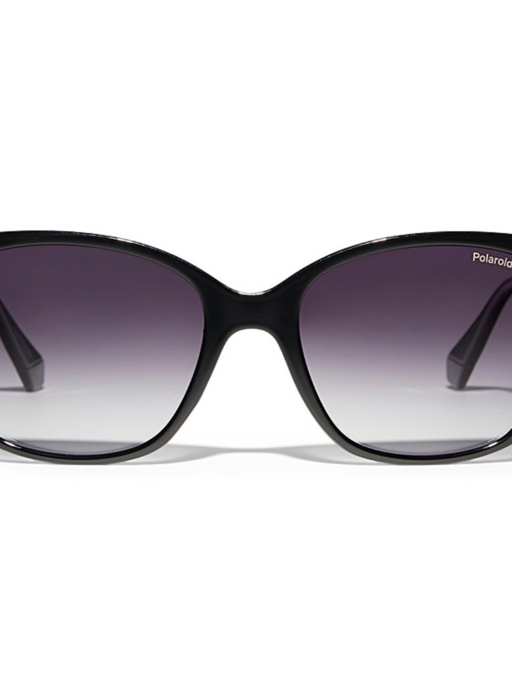 Polaroid Women’s Black Frame with Purple Gradient Lens Sunglasses